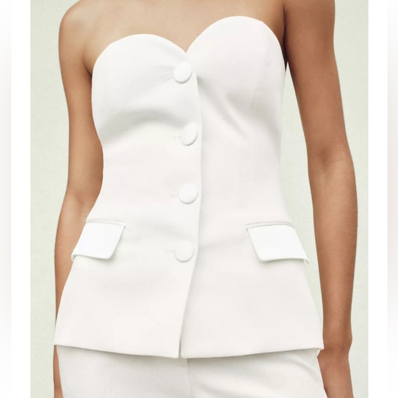 Zara Tops - ZARA Satin Bustier Top – Size XS (NWT)